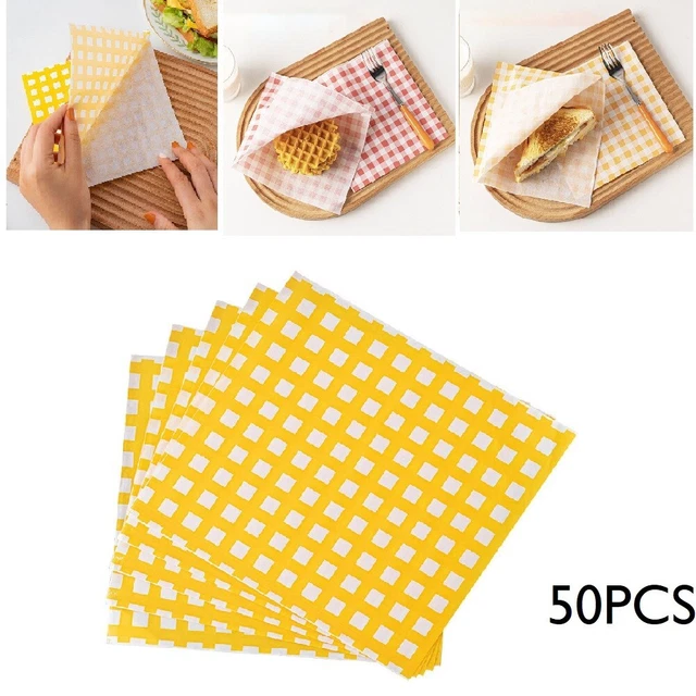 Rendi delizioso il tuo pranzo o spuntino con 50 pz di involucri da forno dal design unico