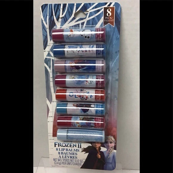 Disney’s Frozen II 8 Pk. Flavored Lip Balm