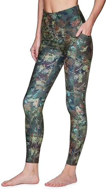 RBX ACTIVE WOMEN'S Ultra Hold 7/8 Ankle Full Length Printed Running Yoga  Legging £38.14 - PicClick UK