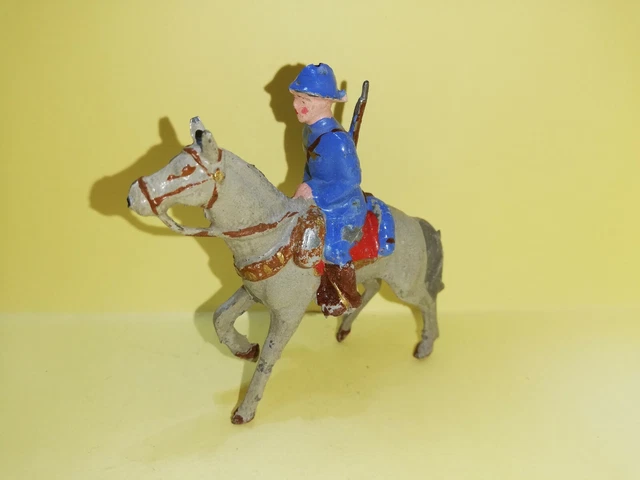 Figurine Charrette / Tombereau Charles Lanoy – 1:32 Plomb Peint – Occasion Restaurée
