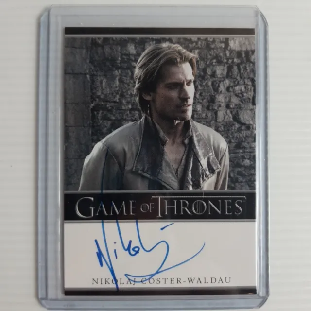 2012 Rittenhouse Nikolaj Coster-Waldau As Jamie Lannister. Game Of Thrones S1.