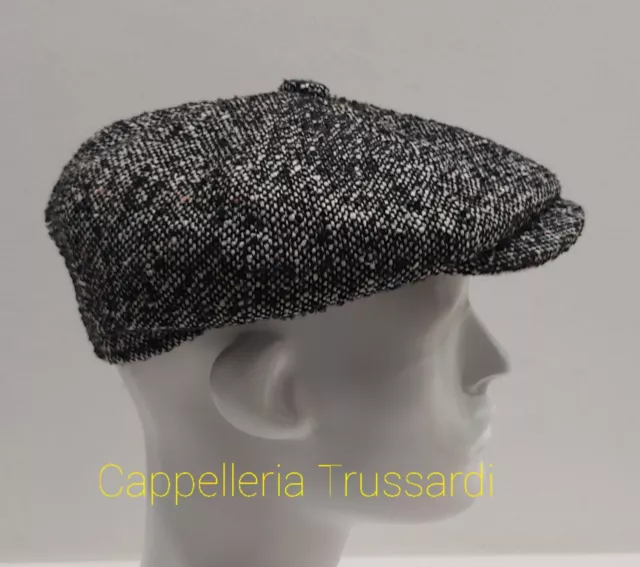 Coppola Berretto Peaky Blinders NERO Puntinato Made In Italy