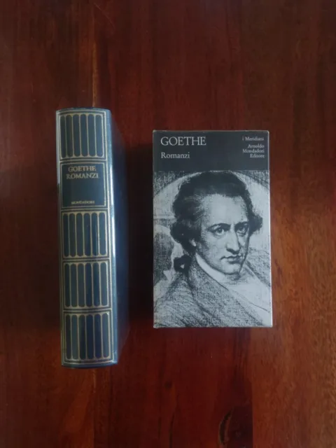 Meridiani Mondadori Goethe ROMANZI 1a ediz Meridiani 1979