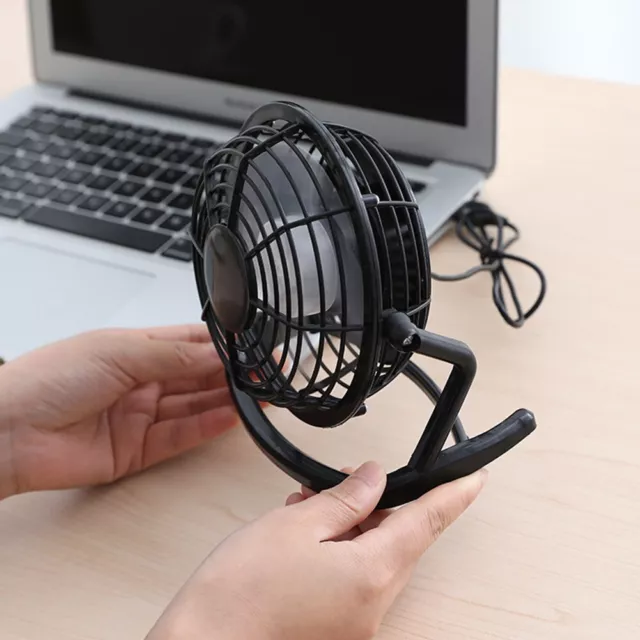 Mini ventilateur USB silencieux design élégant parfait pour les étudiants et