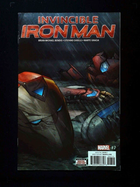 Invincible Iron Man #7 (3Rd Series) Marvel Comics 2017 Vf/Nm