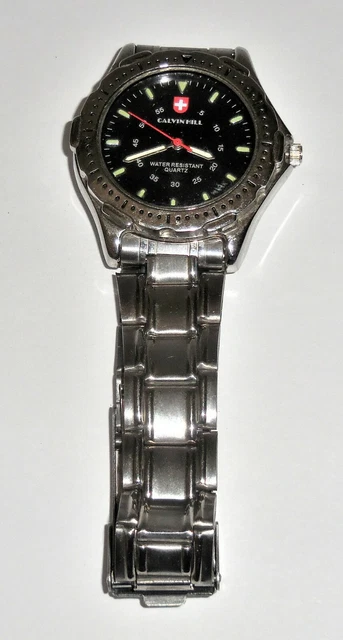 Calvin hill watch stainless steel shop