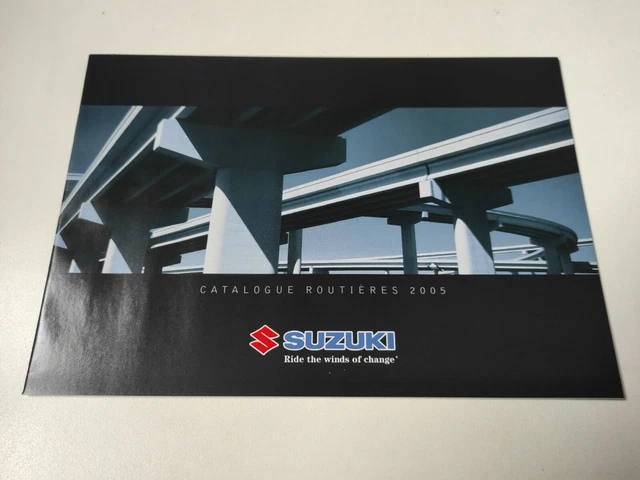 Suzuki Routières Gamme 2005 Prospectus Catalogue Brochure Moto