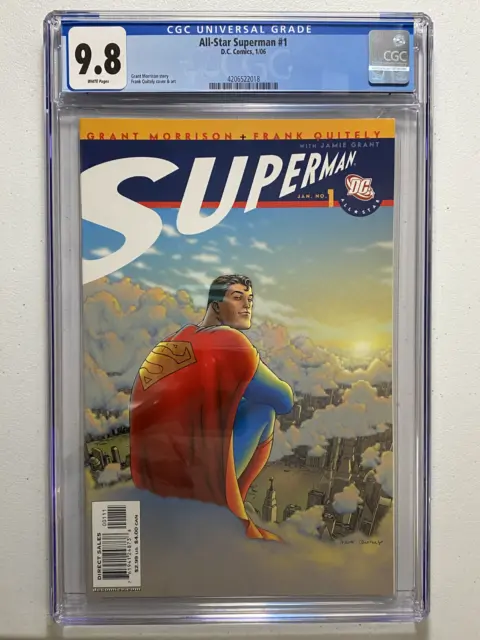 All-Star Superman #1, KEY, Morrison, Grant, Quitely, CGC 9.8, DC Comics 2005