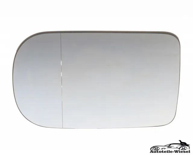 Spiegelglas Links Asphärisch Blau für BMW 7er E38 5er E39