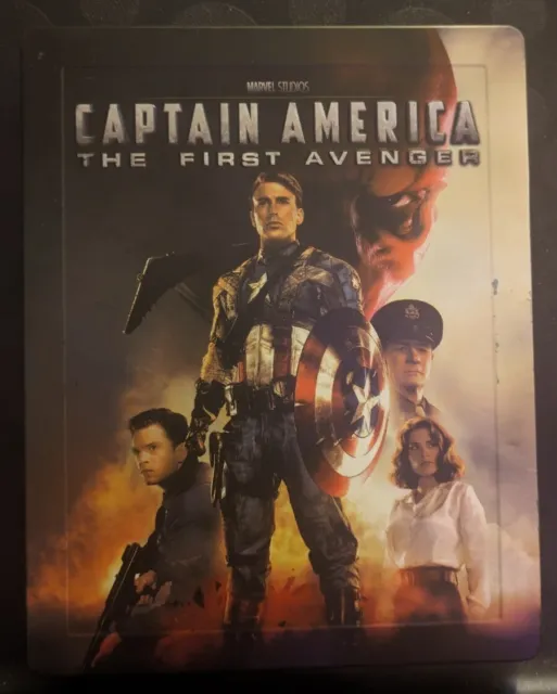 Captain America The First Avenger Blu Ray Steelbook UK Zavvi Exclusive