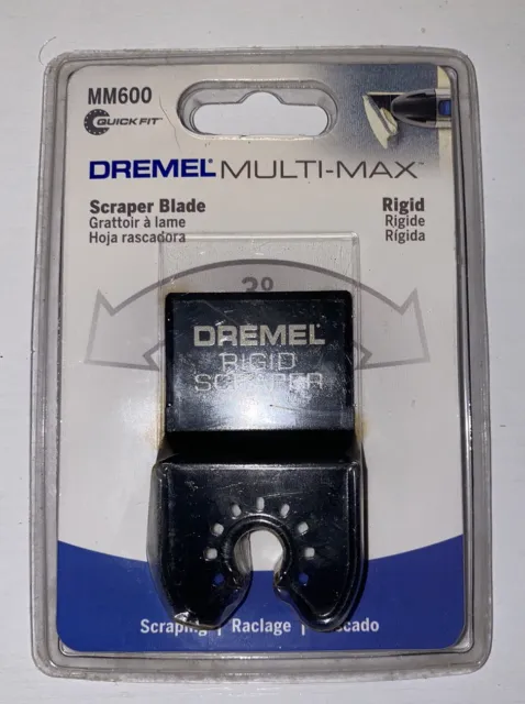 New Dremel MM600 Multi-Max OSCILLATING TOOL Universal Quick Fit Rigid Scraper