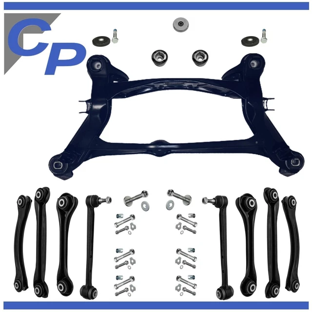 AXLE BEAM REAR Mercedes Benz W124 + Control Arm Set + 3 Differential