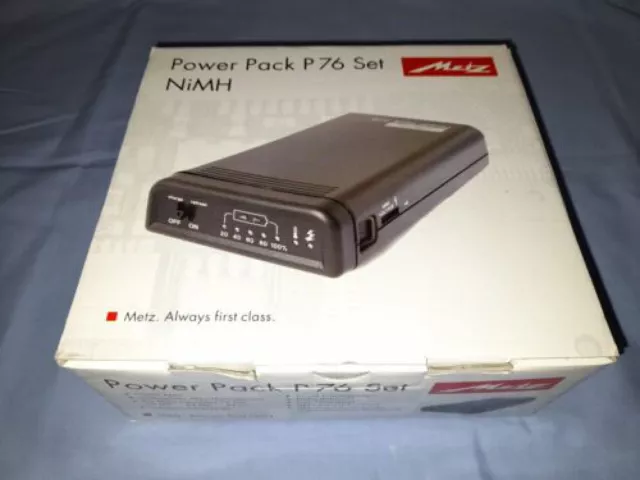 Metz Flash Power Pack P76 Set NiMH..New never used. Boxed.