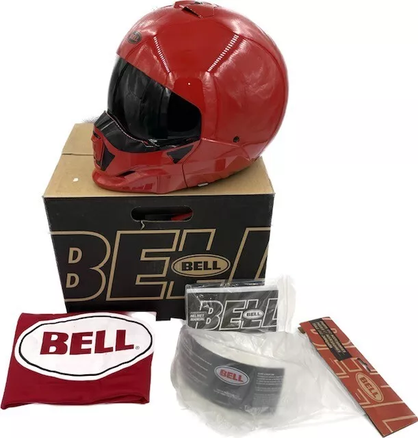 BELL Broozer Helmet Duplet Gloss Red Large - 7150171