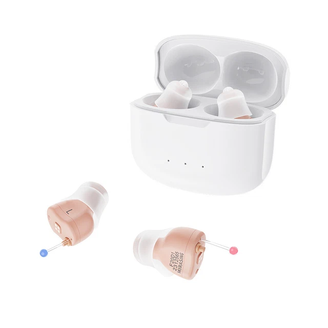 EAR HEARING AIDS Digital Sound Voice In-Ear Enhancer Invisible Mini ...