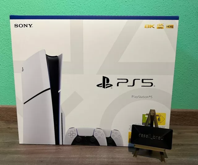 Sony | PlayStation 5 Slim Konsole - Disc Version + 2 PS5 DualSense™ Controller