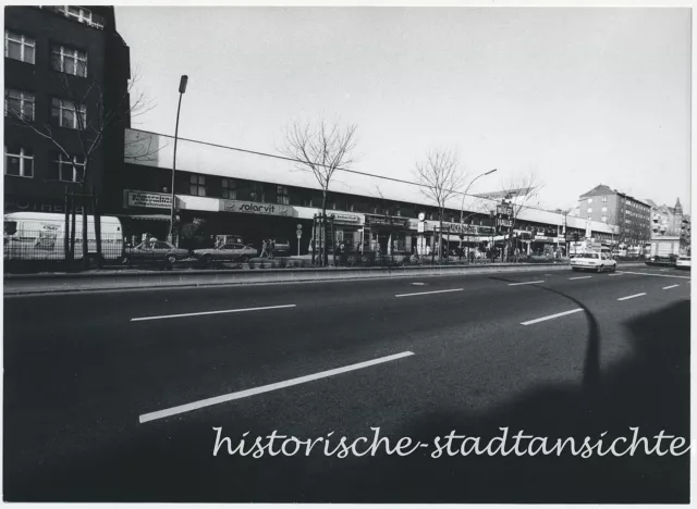 Berlin Wedding Müllerstraße Müllerhalle abgerissen Großes altes Foto 1970er 80er