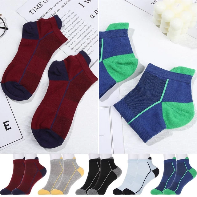 tricot Chaussettes de sport pour hommes Coton biologique mince respirable