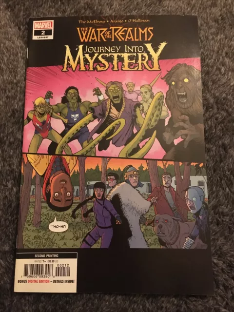 War of the Realms: Journey into Mystery #2(657) Second Print Variant Marvel 2019