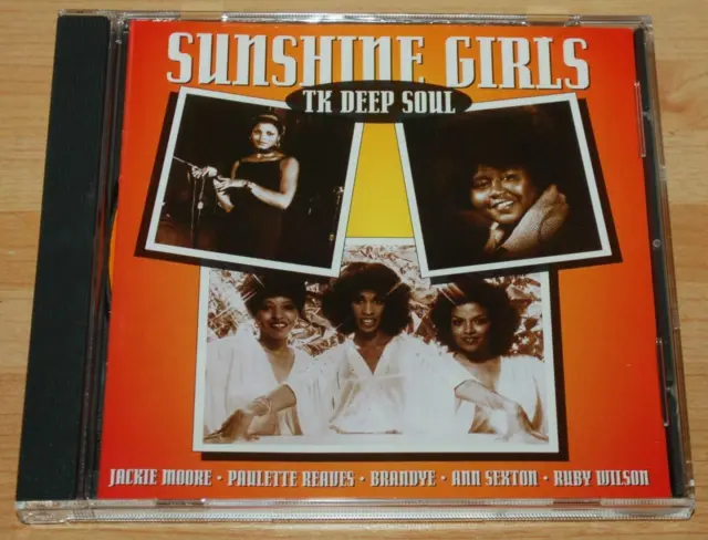Various - Sunshine Girls TK Deep Soul - 1995 UK Sequel Records Label CD