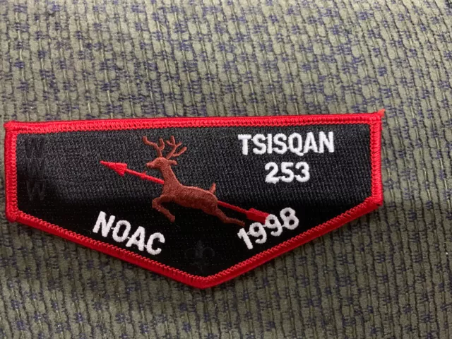 Mint OA Flap Lodge 253 Tsisqan 1998 Noac