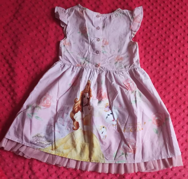 LOL Surprise Disney Belle Girl's dress leggings outfit set bundle size 4-5 years 12