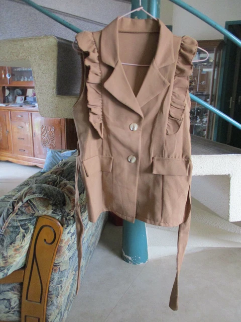 Tunique marron Taille 8Ans Marque Made In Italy Fille Neuf avec étiquette