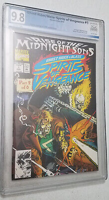 Ghost Rider Blaze Spirits of Vengeance #1 (1992) NOT CGC  PGX 9.8