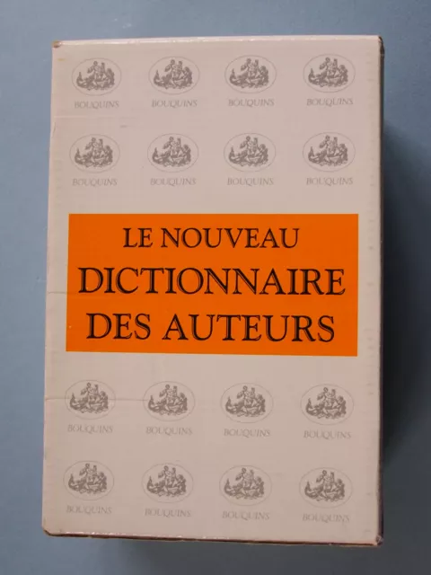 Le Nouveau Dictionnaire Des Auteurs-Laffont Bompiani-3 Tomes-Paris 1994