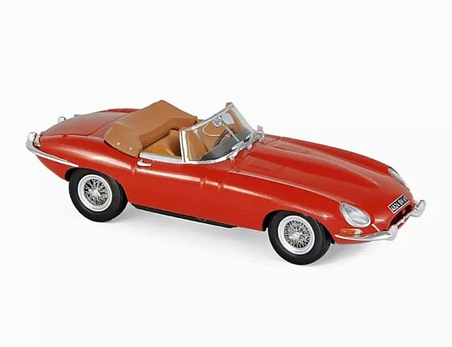 Autíčko Jet car de norev JAGUAR TYPE ''E No. 156 Made in France 1:43