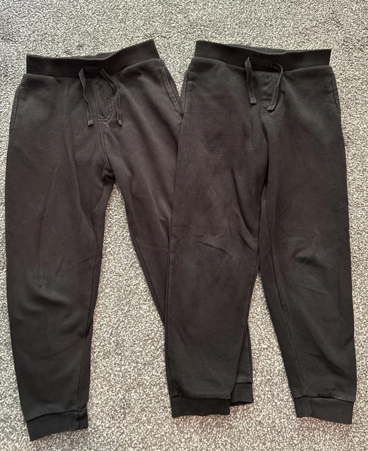 ASDA GEORGE BOYS Black Joggers Age 9 10 Years NEW 4.99 PicClick UK