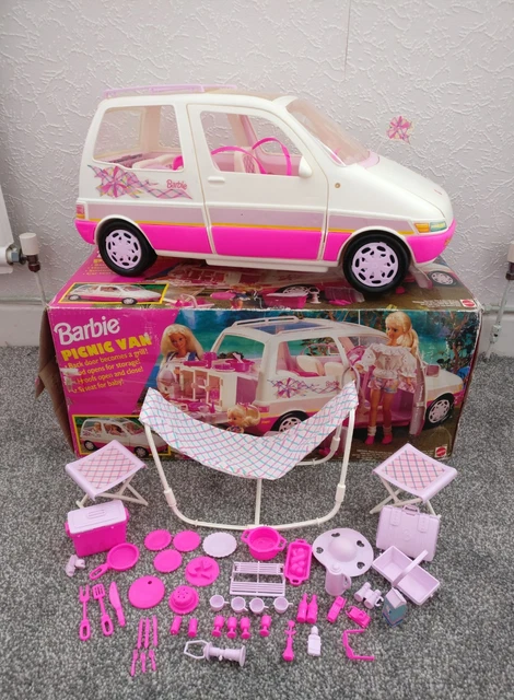 Accessoires Pour Mini Van Barbie #13185 De MATTEL (1995) - Pièces D'occasion