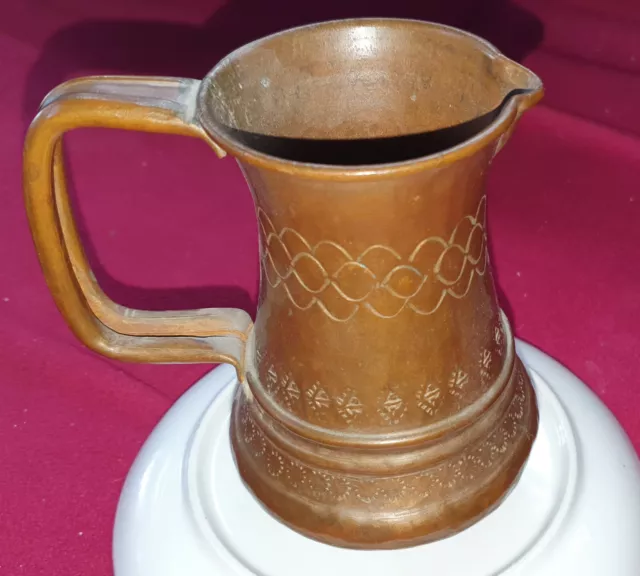 Krug, Vase, aus Kupfer, antik, orientalische Herkunft