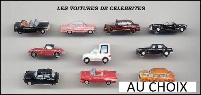 Les Voitures De Celebrites Feve 3D
