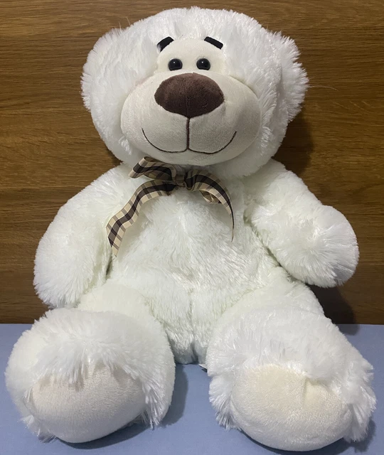 QUALITY SOFT TOYS Cuddles Collection Grey Teddy Bear Gift 10.00