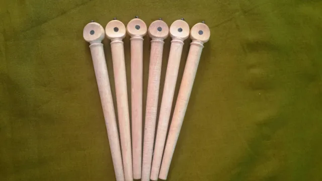 Sitar Accessories Sitar Taraf Pegs White Maple Wood Gsma030