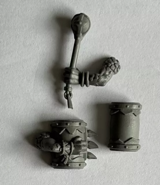 Warhammer Lizardmen Seraphon Saurus Drummer Musician Bits 2002 Oldhammer