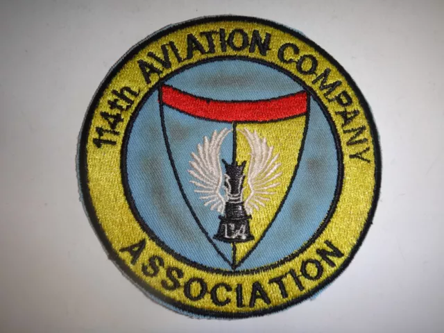 Vietnam Guerra Toppa US 114th Aviation Company Association Knights Di Il Aria