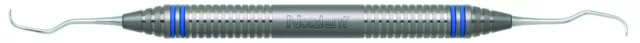 Nordent Xdura, Curette, DE, Gracey #1-2, DuraLite ColorRings Handle x2