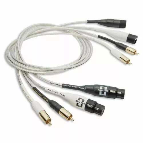 Analysis Plus Silver Apex interconnect pair 0.5M - XLR- New Analysis Plus Silver Apex interconnect pair 0.5M - XLR- New
