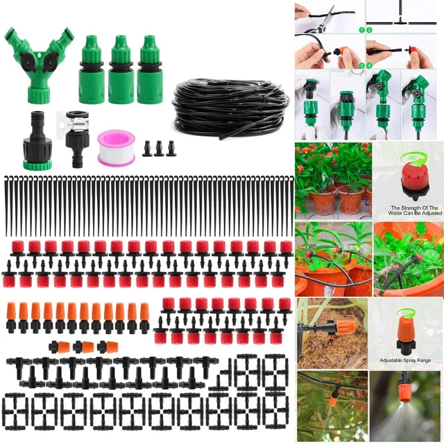 Kit Di Irrigazione A Goccia, Kit Di Irrigazione A Goccia Micro 20M/65FT - Foto 6