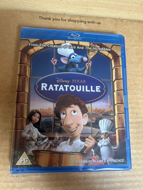 Ratatouille Blu Ray Brad Bird Disney Pixar New Sealed 6 00
