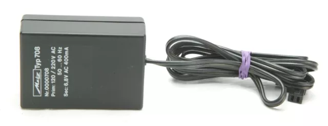 Metz 45 & 60 NiCd Battery Charger Typ 708. Ex.