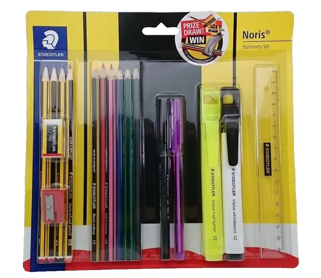 1-50 Staedtler Noris Pencils - 2H - School pencils Art Drawing