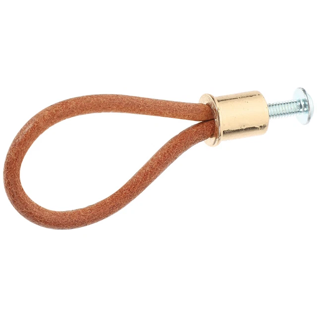 modern drawer knob Poignée de corde en cuir Pattique Tirant vers le bas Simple F