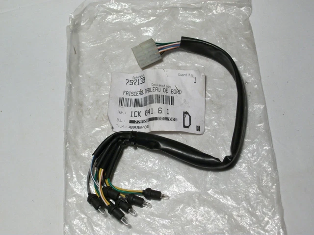PEUGEOT 757139 faisceau tableau de bord 7 ampoules 1 broche de 10 connecteurs