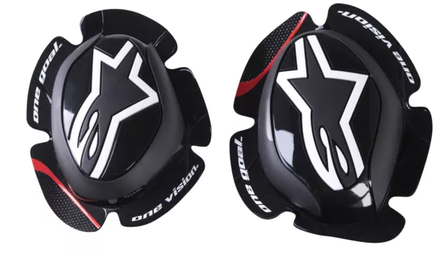 Knieschleifer Alpinestars GP PRO Slider Schwarz mit Logo