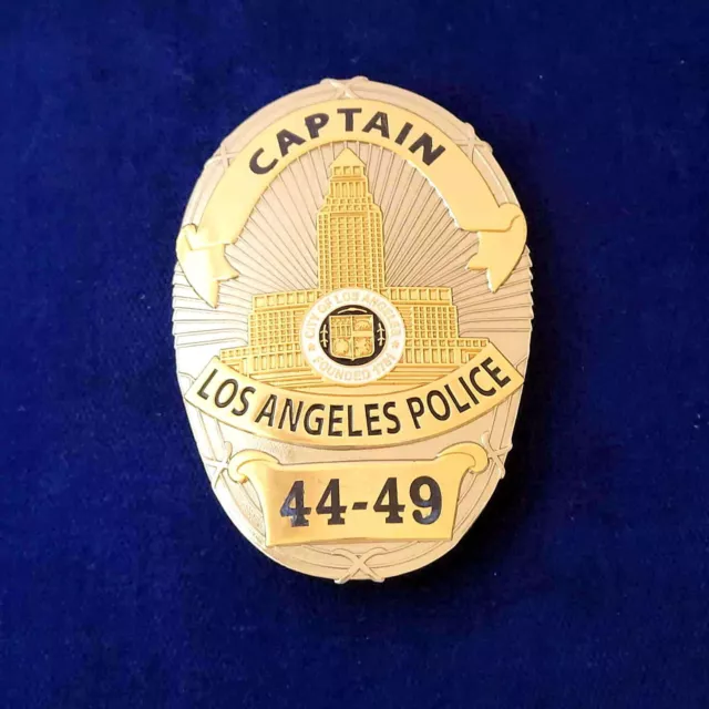ehemalige L.A.P.D. CAPTAIN Polizeimarke der Serie 6