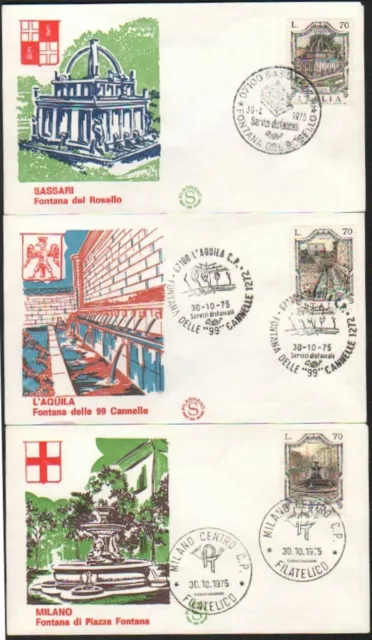 fdc filagrano fg 751030 fontane d'italia as diversi