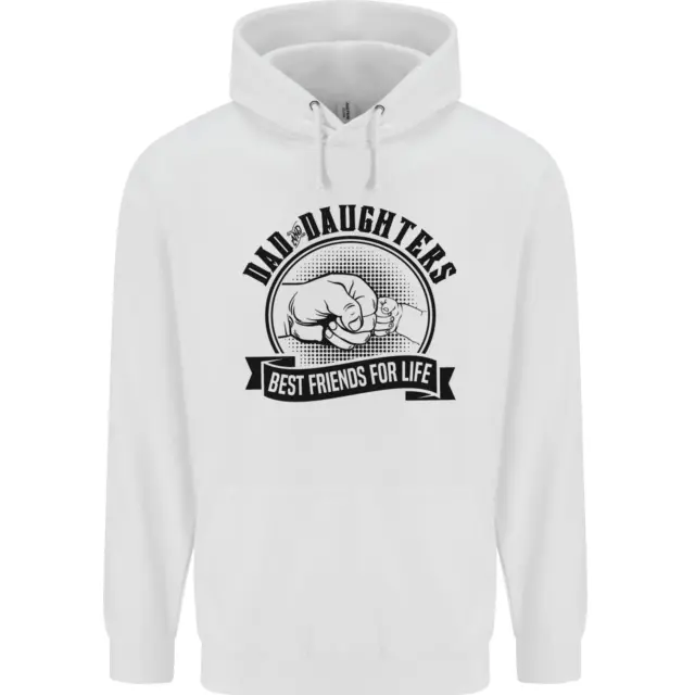Dad & Daughters Best Friends Fathers Day Childrens Kids Hoodie